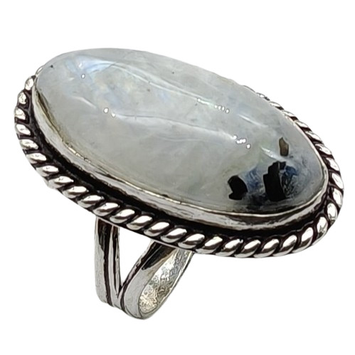 Anello pietra luna - pietra, di