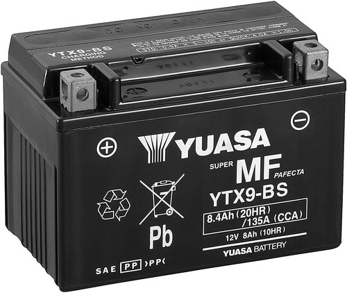 Batteria yuasa ytx9 12v 8ah - batteria,