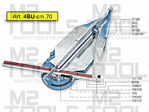 Tagliapiastrelle sigma 4bu - sigma, 27"
