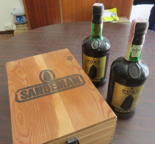 Cofanetto legno vintage porto - legno,