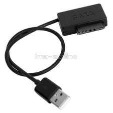 Cavo adattatore ottico USB 2.0 a 7+6 13 pin slimline SATA laptop CD/DVD Rom