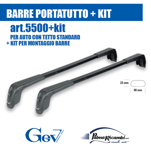 5500 barre portatutto gev - barre, +