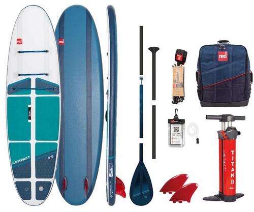 Set compact red paddle - set, co