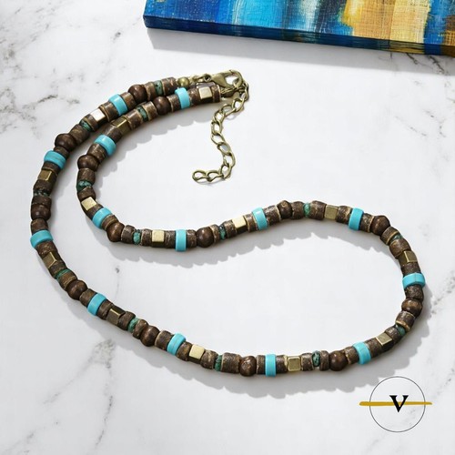 Collana uomo surfista legno - uomo,