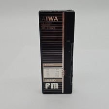 Radio ricevitore stereo FM portatile vintage Aiwa CR-01 MK II testata e funzionante
