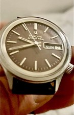 Bulova Accutron Diapason Perfetto Day Date Raro Con Scheda Informativa Storica..