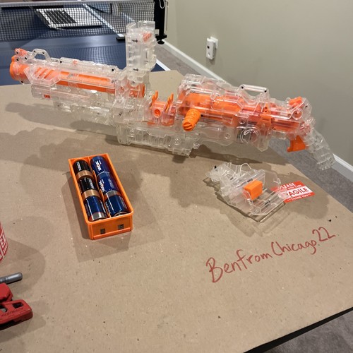 Clear transparent nerf vulcan - clear,