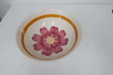 Ciotola Fiore Rosa - C.B.M.  Porcellana - Italia Ø 30 cm,