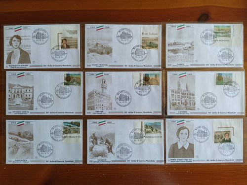 Lotto francobolli italia - italia, 9