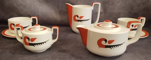 Servizio tè maiolica - servizio,