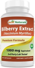Best Naturals Estratto di Mirtillo 1000 mg 90 capsule