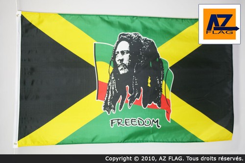 Bandiera bob marley - marley,