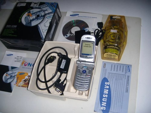 Samsung sgh v200 silver - samsung, 2003