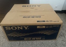 SONY RCD-W100 Lettore CD e registratore CD doppio deck - NUOVO
