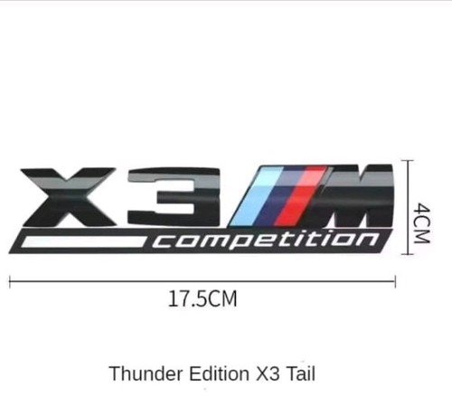 X3m competition bmw scritta - x3m,