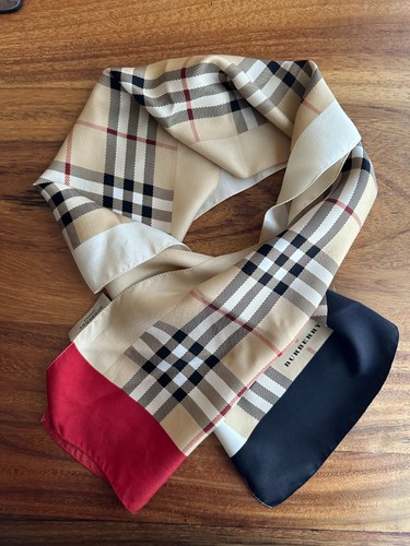 Burberry london 100 - 100%, silk