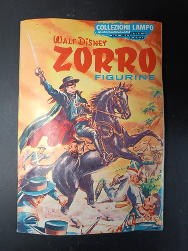 Album zorro lampo figurine non - zorro,