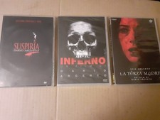 DVD-DARIO ARGENTO-SUSPIRIA/INFERNO/LA TERZA MADRE-TRILOGIA TRE MADRI-ED VENDITA