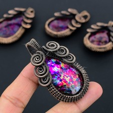 Pendente avvolgente filo di