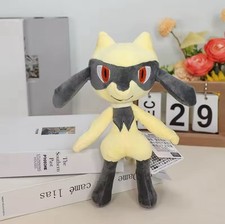 Pokemon Shiny Riolu Peluche Giocattolo Morbido Teddy 25 cm - VENDITORE UK 🇬🇧 