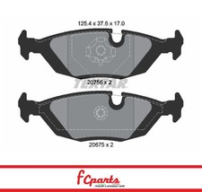 PASTIGLIE FRENO POST. BMW SERIE 3 E30 BERLINA CABRIO TOURING VARIE MARCHE 607036