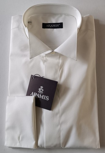 Camicia aramis cotone bianco - camicia,