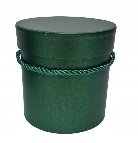 Cylinder pot 12cm bottle green - cylinder,