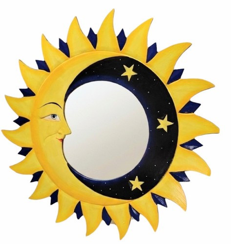 Specchio sole luna stelle - luna, stelle"