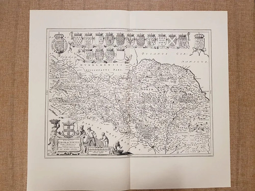 Carta geografica eboracensis - carta,