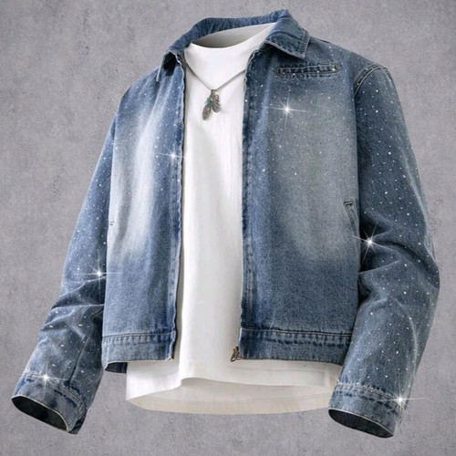 Giacca jeans uomo donna lusso - jeans,