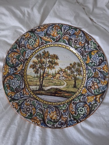 Piatto ornamentale castelli - ornamentale,