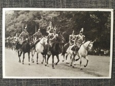 CARTOLINA GENOVA CAVALLERIA BRICCHETTO VIAGGIATA 1933