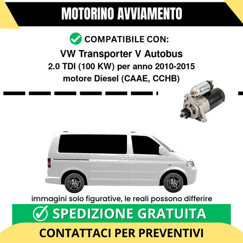 Motorino avviamento - avviamento, vw
