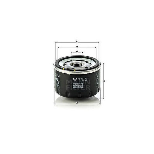 Mann filter filtro olio - mann-filter, w