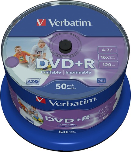 Verbatim 43512 dvd azo 7gb - dvd+r, 4.7gb