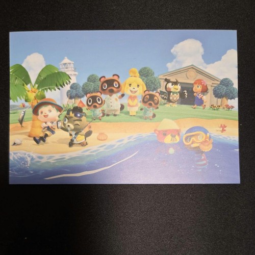 Cartolina animal crossing - cartolina,