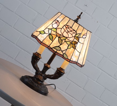 Lampada terra stile tiffany - lampada,