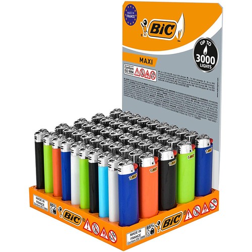 Accendini bic maxi j26 a - 50,