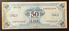 Italia banconota lire - italia,