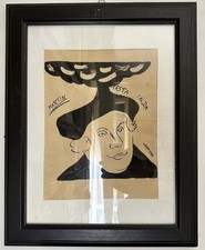 Ernesto Tatafiore disegno a china