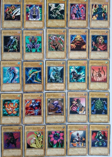 Lotto carte yugioh - lotto, 25