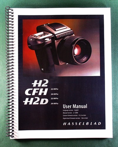 Hasselblad cfh h2d manuale - cfh,
