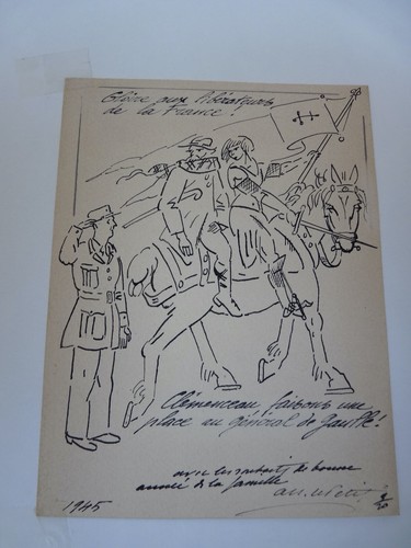 Rare dessin original encre - dessin,