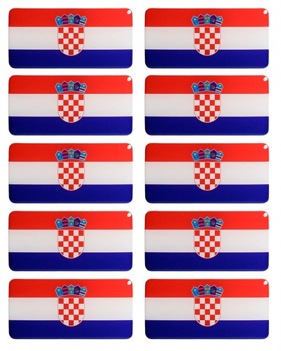 Bandiere croazia adesivi - croazia,