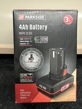 Batteria Parkside 12v, 4Ah per