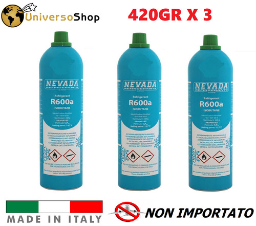 Gas r600a refrigerante bombola - refrigerante,