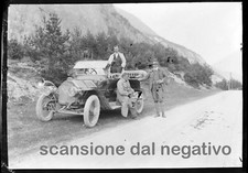 Pellicola negativa grande cm 17x12 del 1910 ca - AUTO d' EPOCA (vedi scansione)