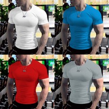 T-Shirt Da Uomo Estiva Slim