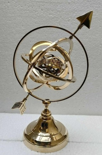Sfera armillare ottone antico