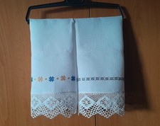 Coppia asciugamani puro lino